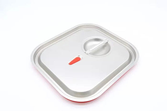 Maxima Gastronorm Lid Airtight Seal - 2/3 GN - Stainless Steel - RVSVoordeel