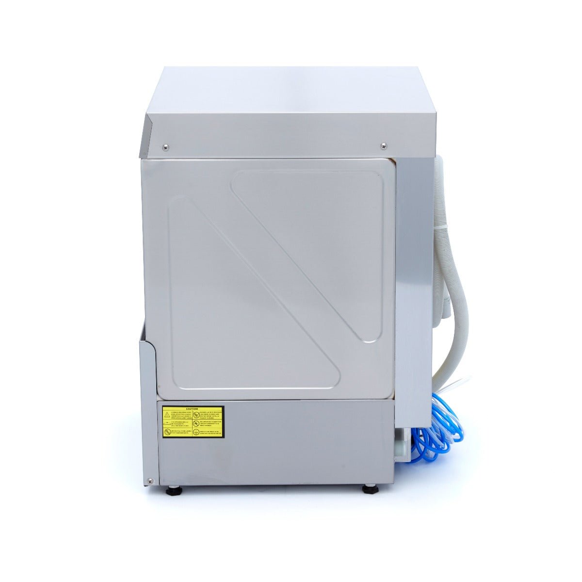 Maxima Glass Washer 35 x 35cm - with Drain, Rinse Aid and Soap Pump - Digital Display - 230V - RVSVoordeel