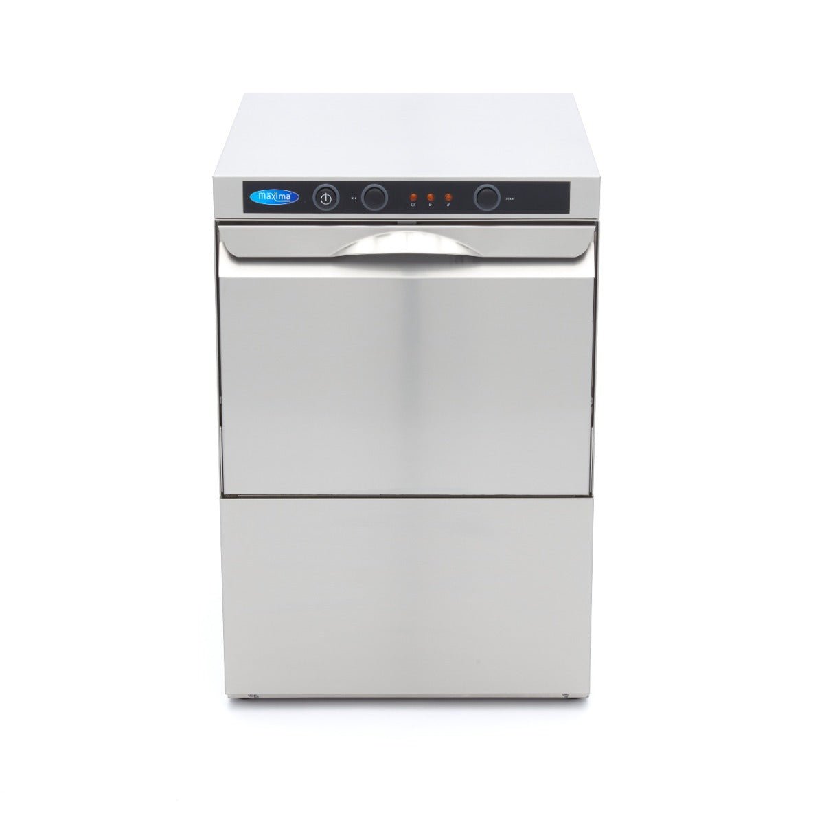 Maxima Glass Washer 35 x 35cm - with Drain, Rinse Aid and Soap Pump - RVSVoordeel