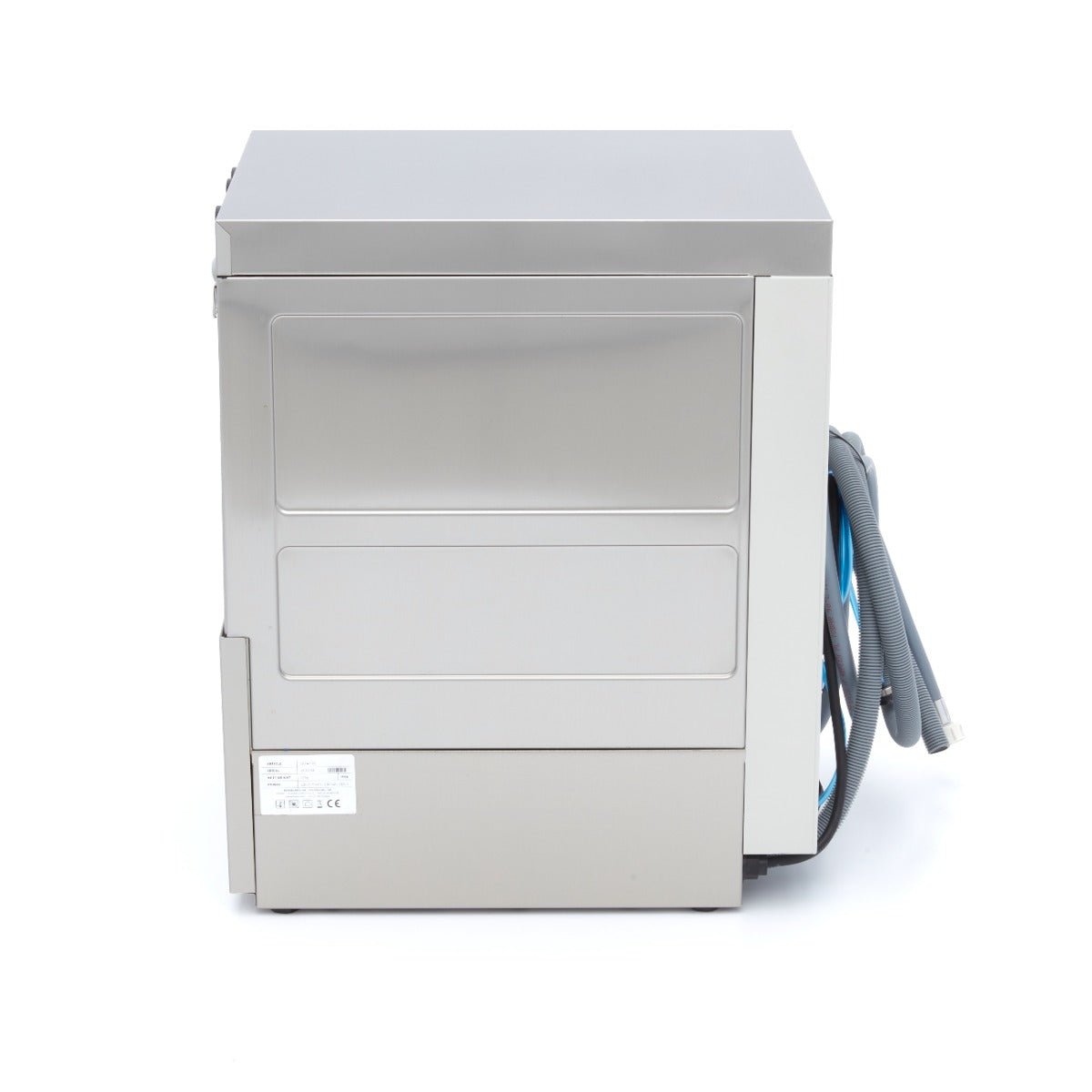 Maxima Glass Washer 35 x 35cm - with Rinse Aid Pump - 230V - RVSVoordeel