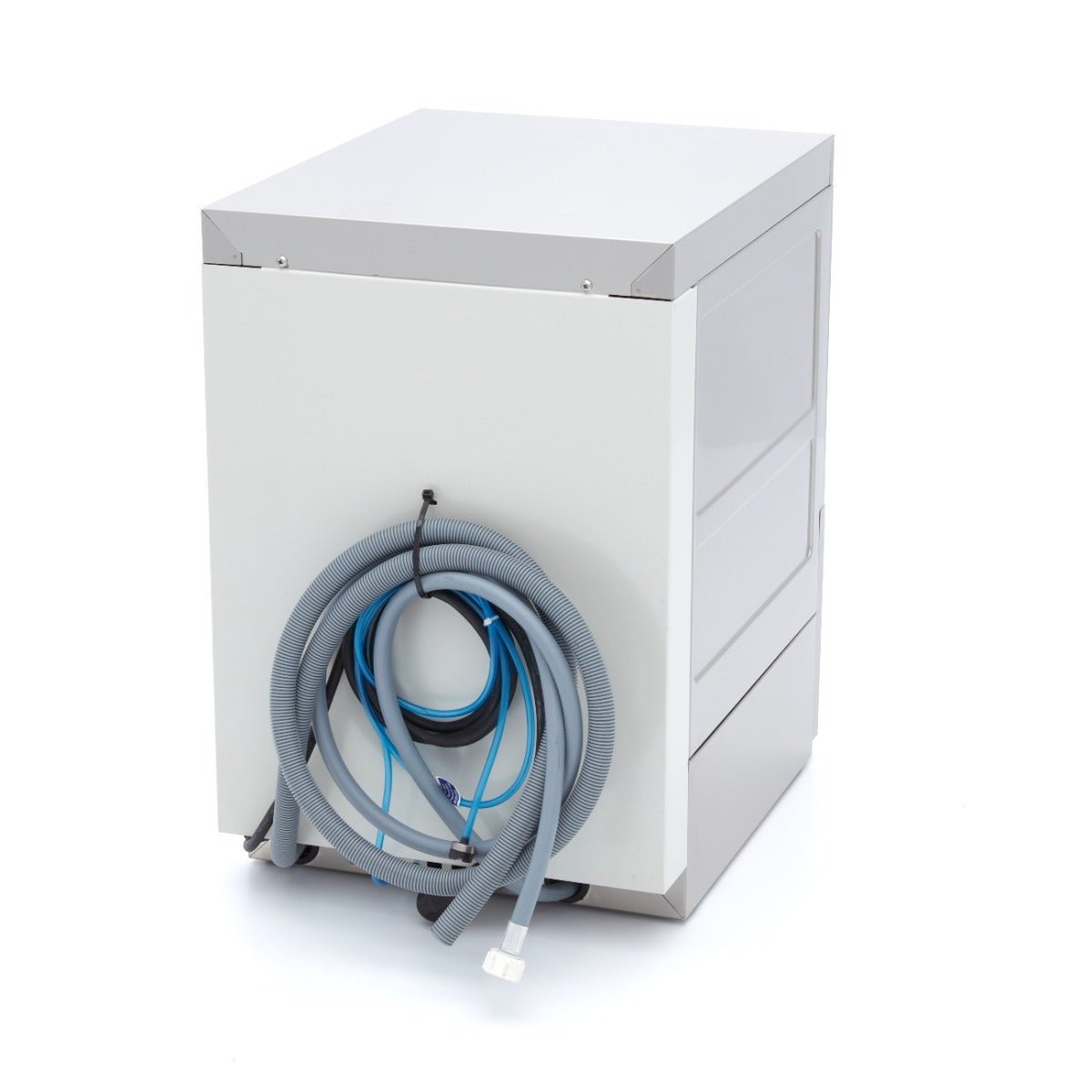 Maxima Glass Washer 35 x 35cm - with Rinse Aid Pump - 230V - RVSVoordeel