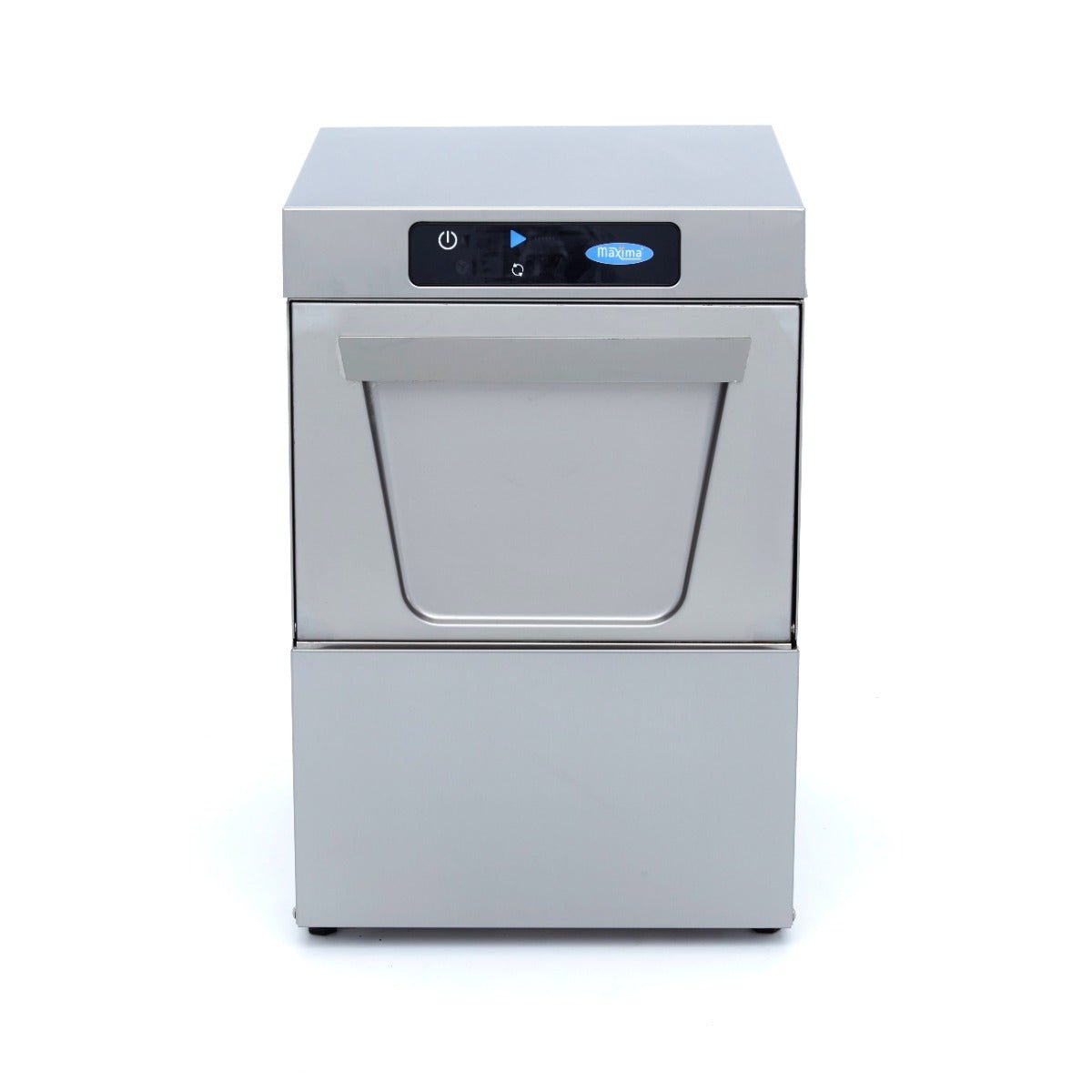 Maxima Glass Washer 35 x 35cm - with Rinse Aid Pump - Digital Display - 230V - RVSVoordeel