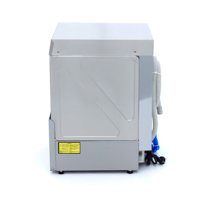 Maxima Glass Washer 35 x 35cm - with Rinse Aid Pump - Digital Display - 230V - RVSVoordeel