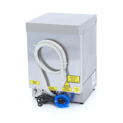 Maxima Glass Washer 35 x 35cm - with Rinse Aid Pump - Digital Display - 230V - RVSVoordeel