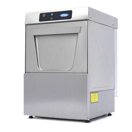Maxima Glass Washer 35 x 35cm - with Rinse Aid Pump - Digital Display - 230V - RVSVoordeel