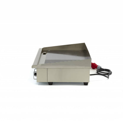 Maxima Griddle 73cm - Half Grooved surface - with Drip Tray - 400V - RVSVoordeel