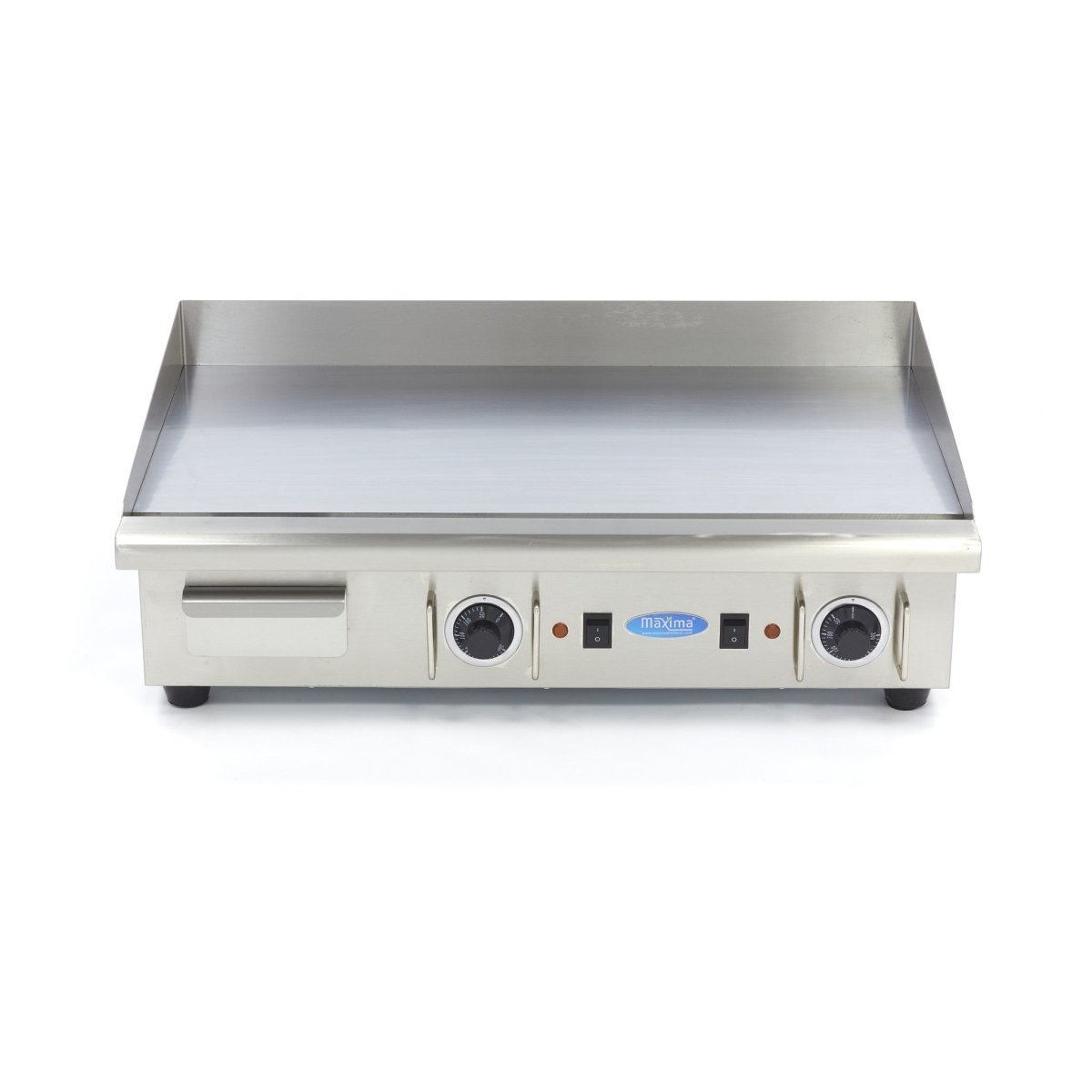 Maxima Griddle 73cm - Smooth Chrome surface - with Drip Tray - 400V - RVSVoordeel