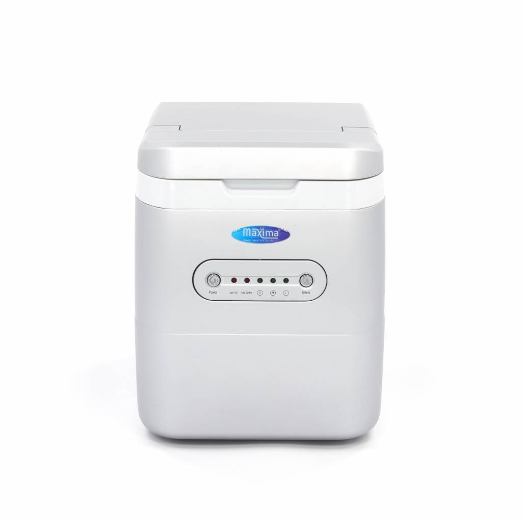 Maxima Ice Machine - 15kg/day - Bullet Cubes - Air Cooled - RVSVoordeel