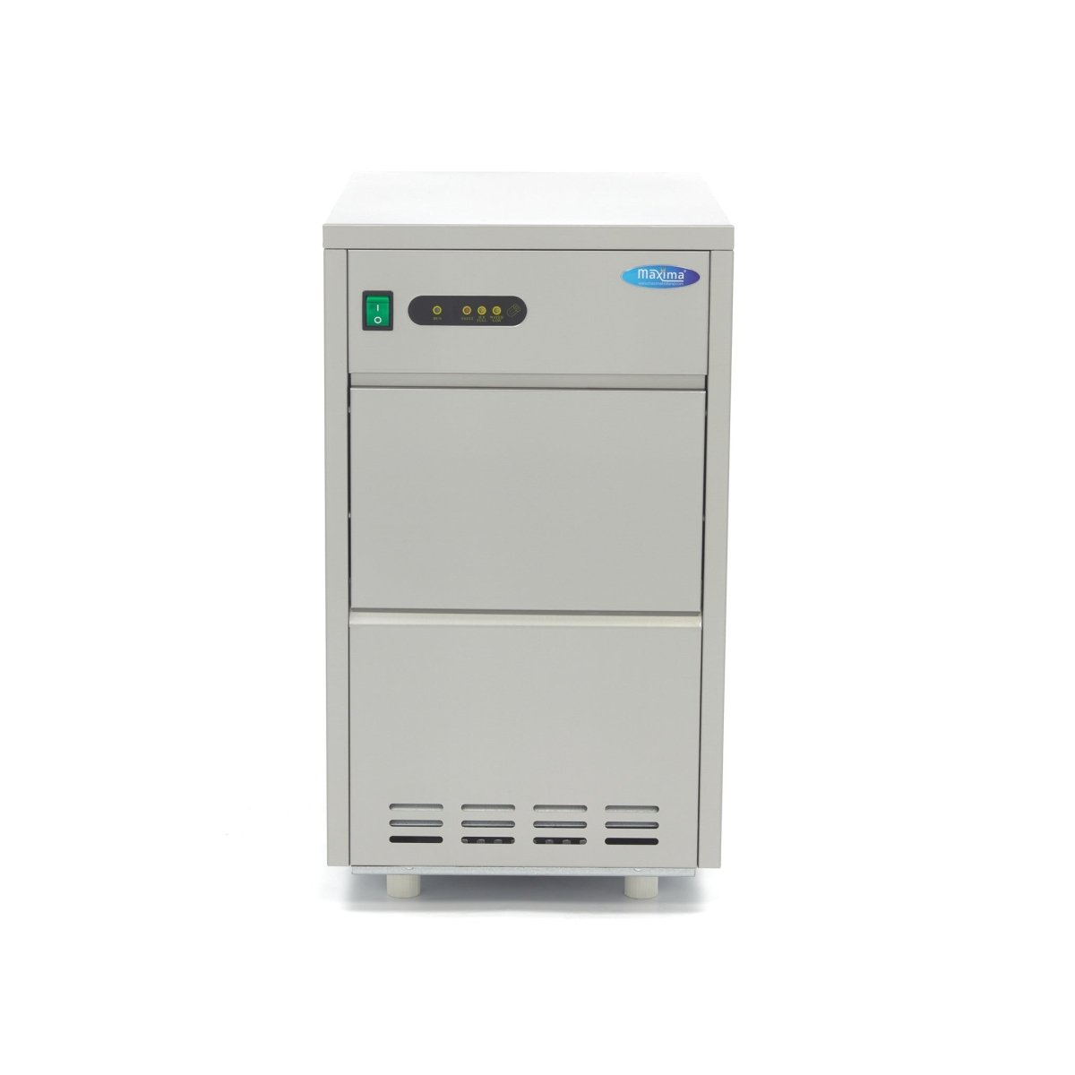 Maxima Ice Machine - 24kg/day - Bullet Cubes - Water Cooled - RVSVoordeel