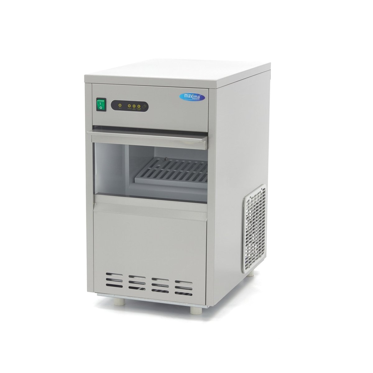 Maxima Ice Machine - 24kg/day - Bullet Cubes - Water Cooled - RVSVoordeel