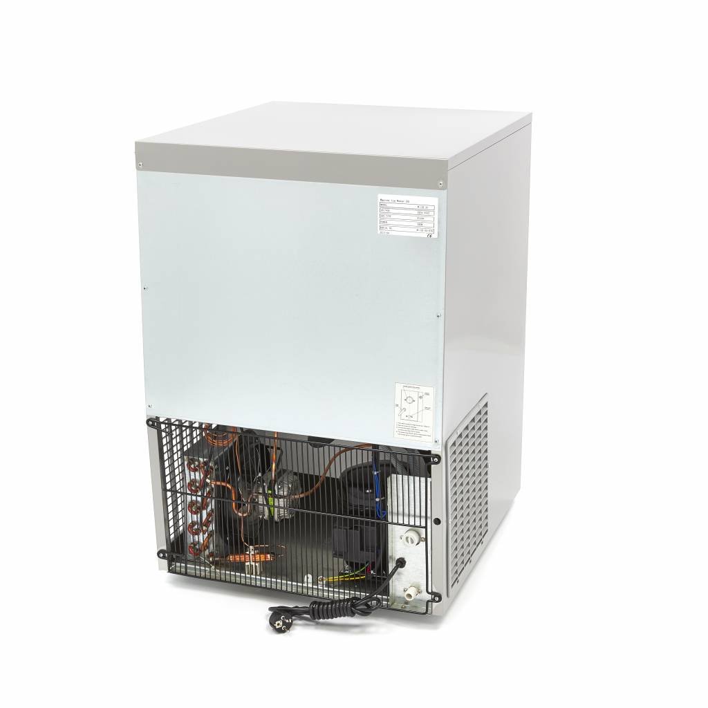 Maxima Ice Machine - 28kg/day - Bullet Cubes - Air Cooled - RVSVoordeel