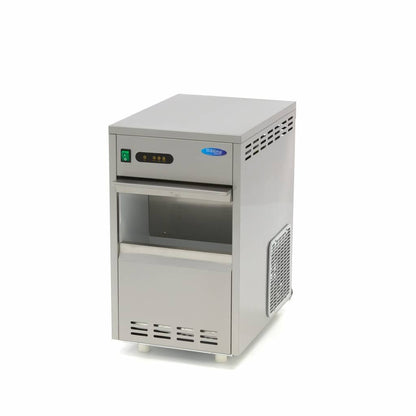 Maxima Ice Machine - 30kg/day - Crushed/Flaked - Air Cooled - RVSVoordeel