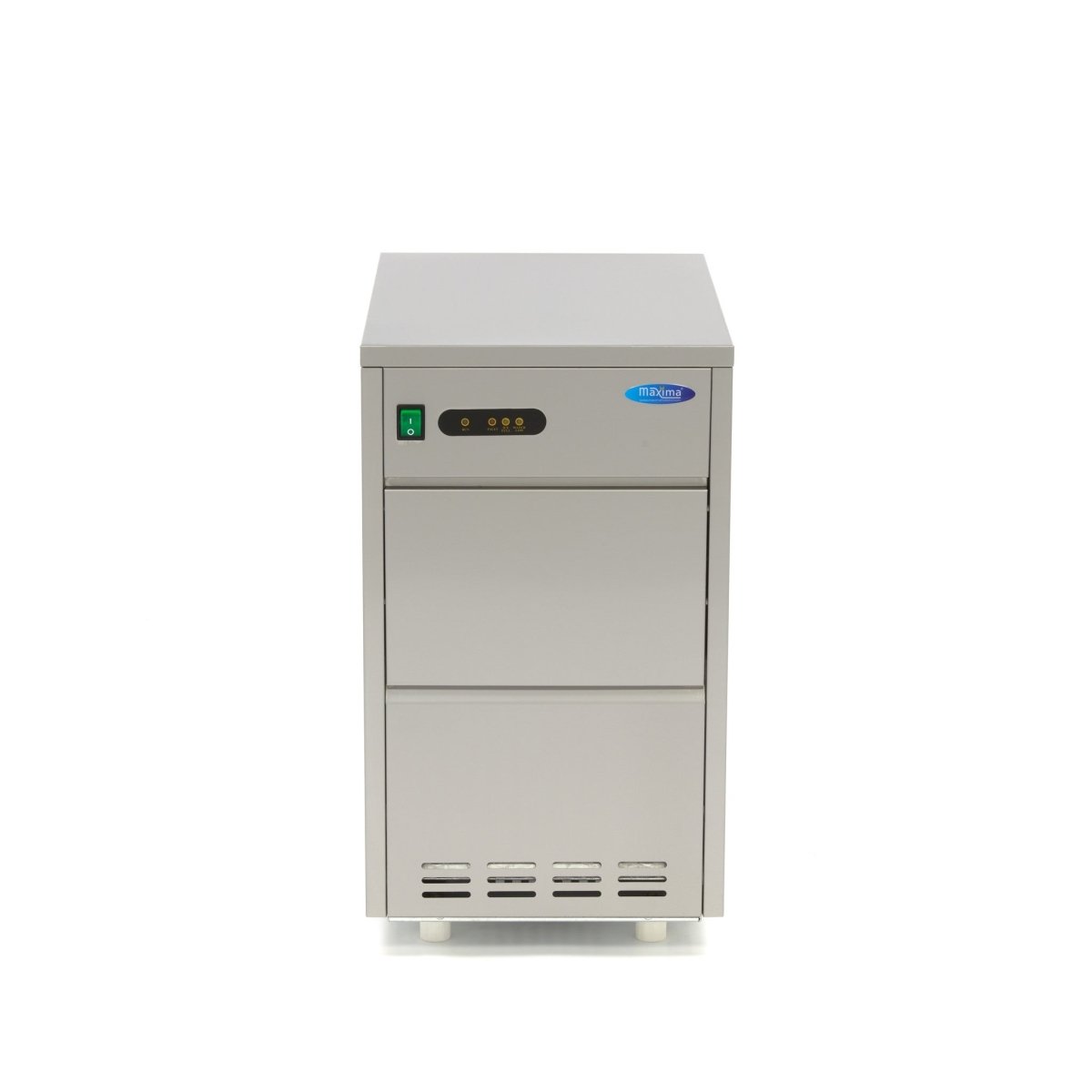 Maxima Ice Machine - 30kg/day - Crushed/Flaked - Water Cooled - RVSVoordeel