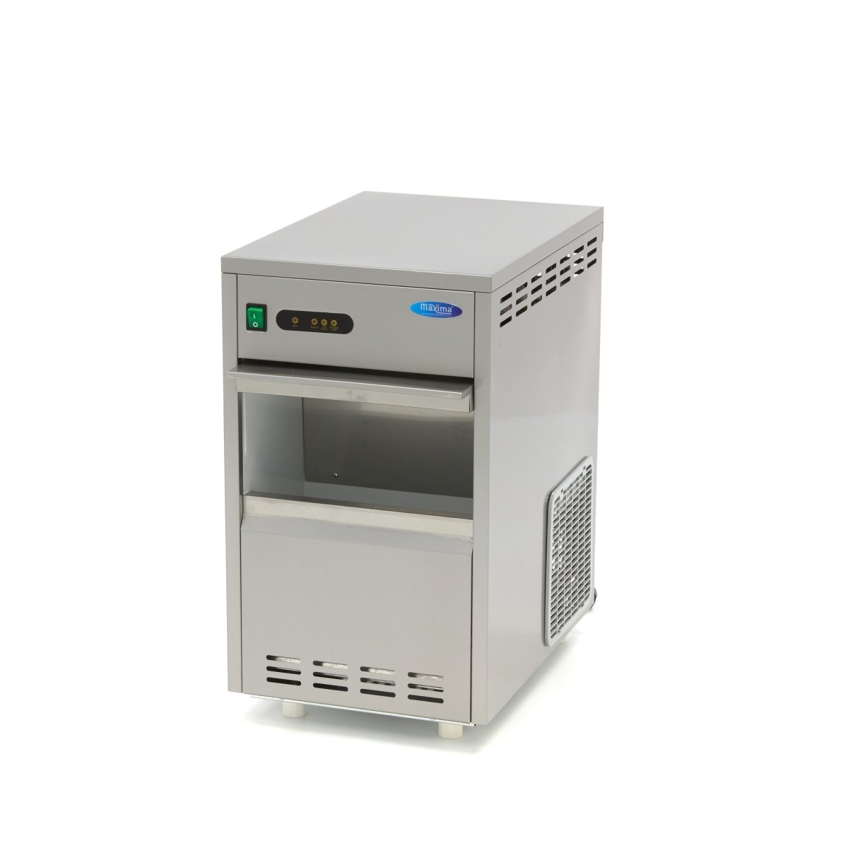 Maxima Ice Machine - 30kg/day - Crushed/Flaked - Water Cooled - RVSVoordeel