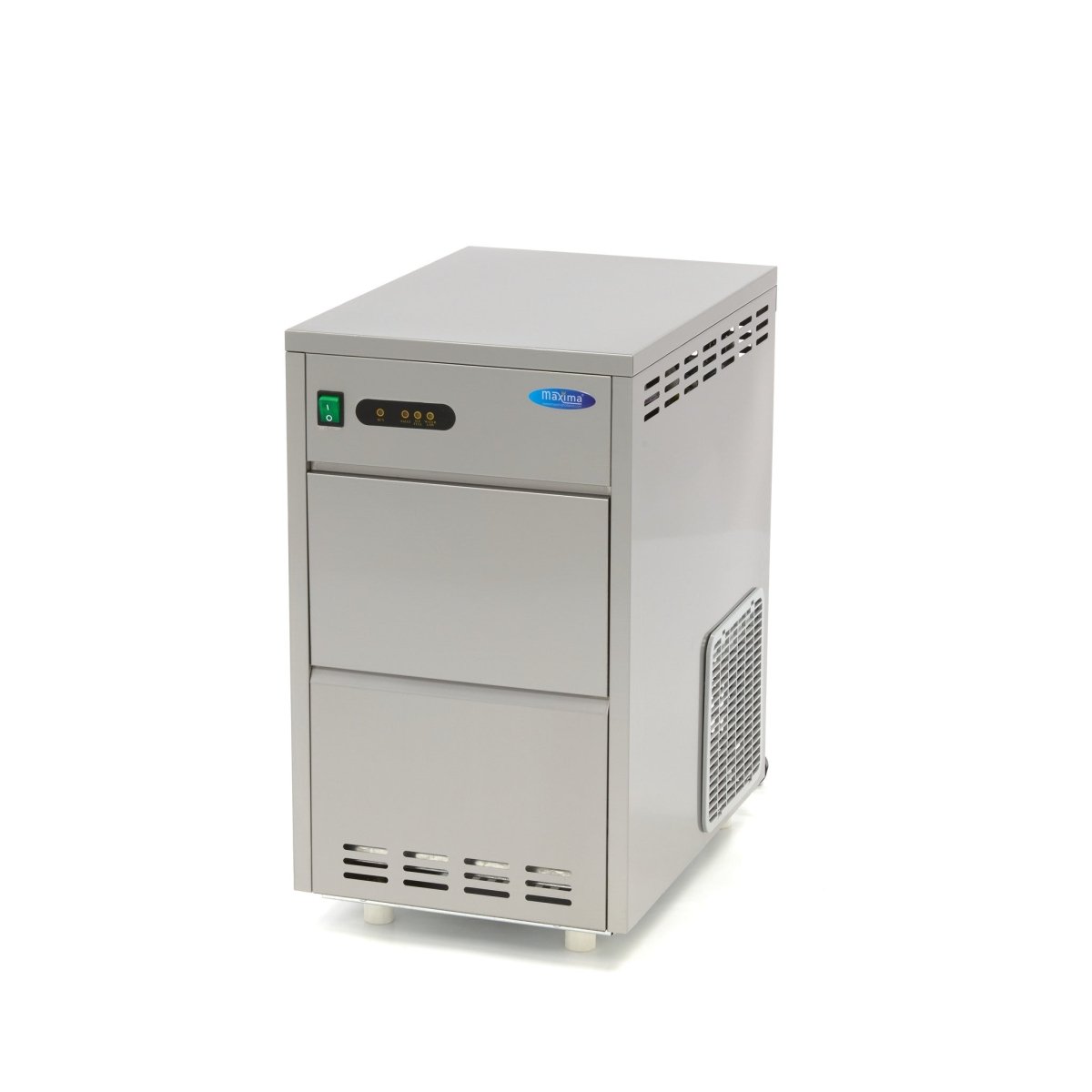 Maxima Ice Machine - 30kg/day - Crushed/Flaked - Water Cooled - RVSVoordeel