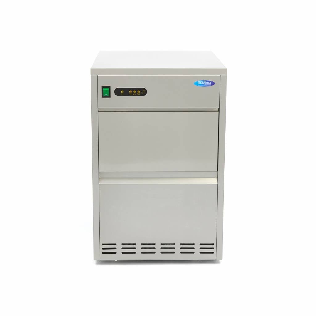 Maxima Ice Machine - 45kg/day - Bullet Cubes - Air Cooled - RVSVoordeel