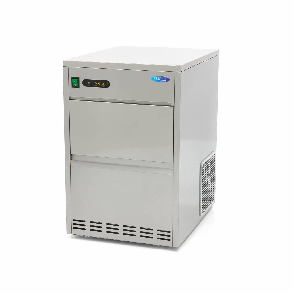 Maxima Ice Machine - 45kg/day - Bullet Cubes - Air Cooled - RVSVoordeel