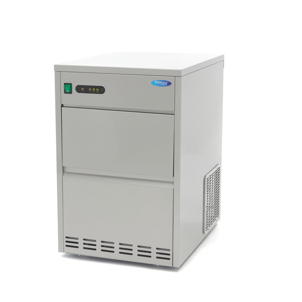 Maxima Ice Machine - 45kg/day - Bullet Cubes - Water Cooled - RVSVoordeel