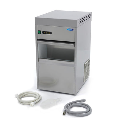 Maxima Ice Machine - 50kg/day - Crushed/Flaked - Water Cooled - RVSVoordeel