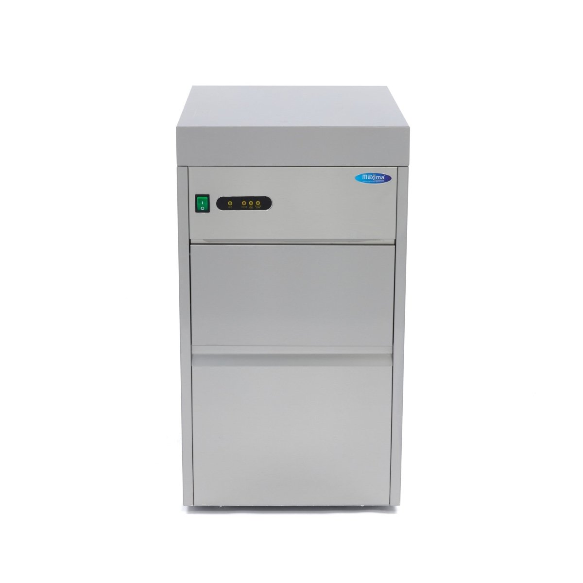 Maxima Ice Machine - 50kg/day - Crushed/Flaked - Water Cooled - RVSVoordeel