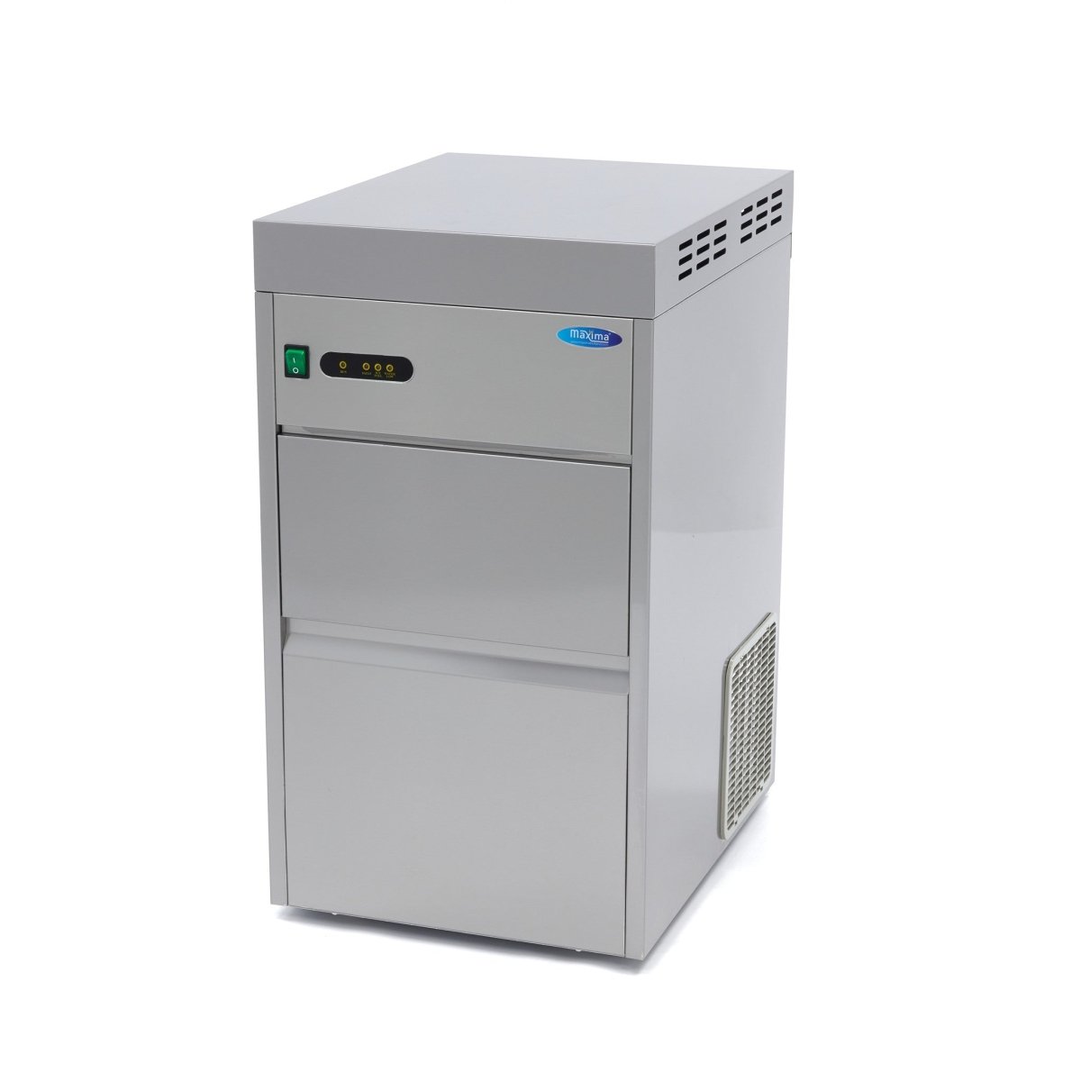 Maxima Ice Machine - 50kg/day - Crushed/Flaked - Water Cooled - RVSVoordeel