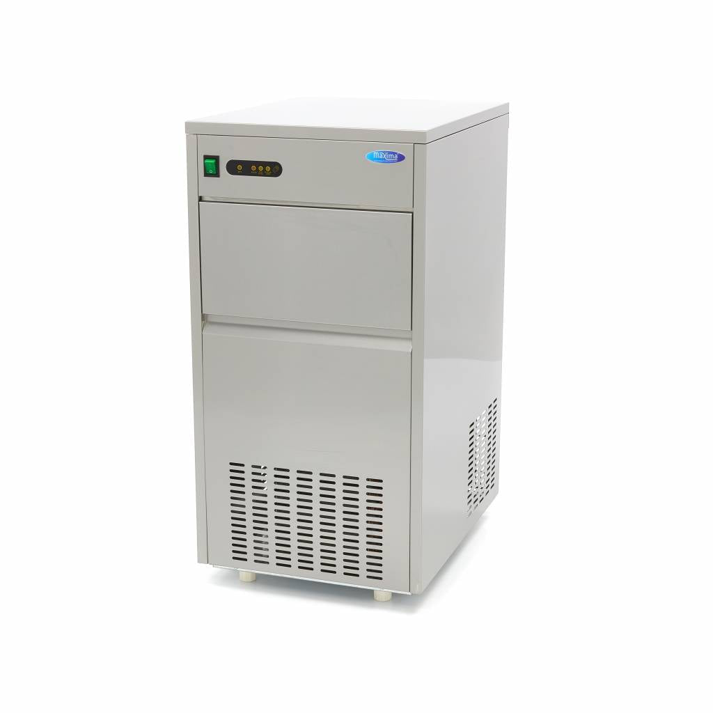Maxima Ice Machine - 60kg/day - Bullet Cubes - Air Cooled - RVSVoordeel
