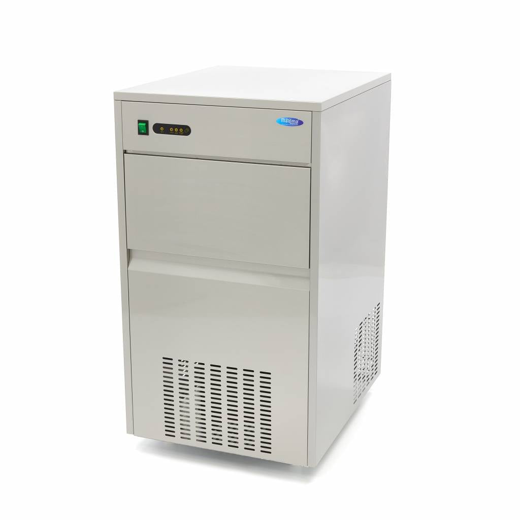 Maxima Ice Machine - 80kg/day - Bullet Cubes - Air Cooled - RVSVoordeel