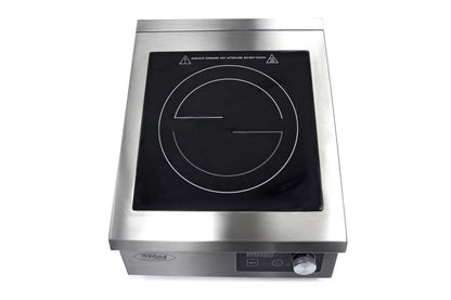 Maxima Induction Hob - Ø32cm - 5000W - 400V - RVSVoordeel