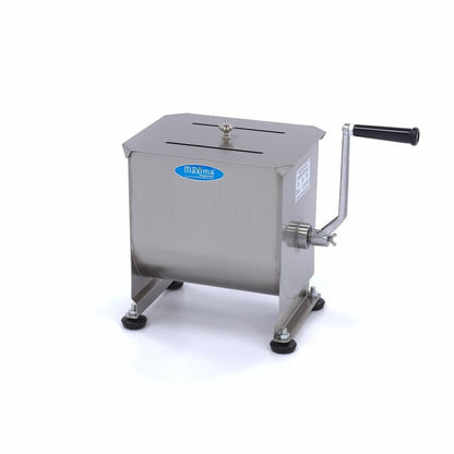 Maxima Meat Mixer 10L - 7,5kg Meat - Single Axle - RVSVoordeel