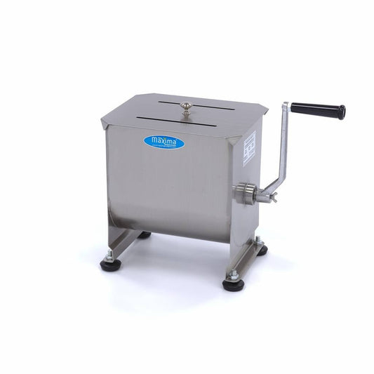 Maxima Meat Mixer 10L - 7,5kg Meat - Single Axle - RVSVoordeel