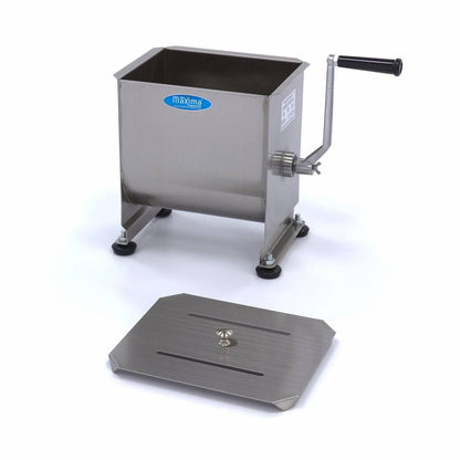 Maxima Meat Mixer 10L - 7,5kg Meat - Single Axle - RVSVoordeel