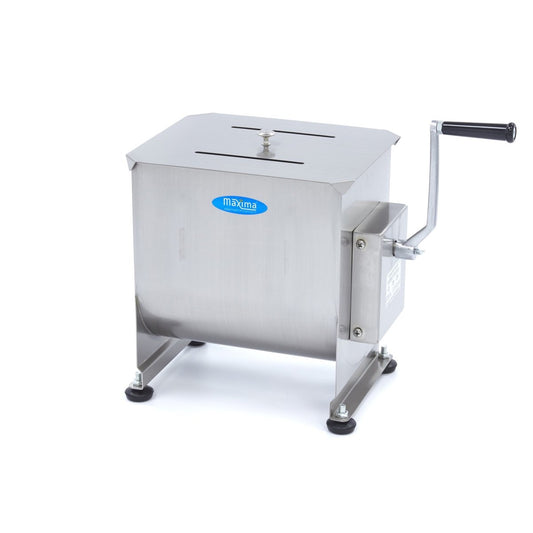 Maxima Meat Mixer 20L - 16kg Meat - Single Axle - RVSVoordeel