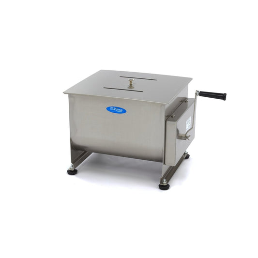 Maxima Meat Mixer 30L - 25kg Meat - Double Axle - RVSVoordeel