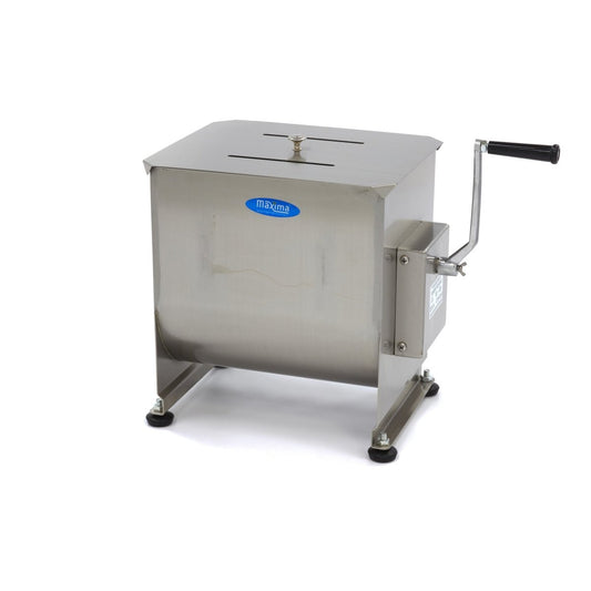 Maxima Meat Mixer 30L - 25kg Meat - Single Axle - RVSVoordeel