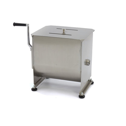 Maxima Meat Mixer 30L - 25kg Meat - Single Axle - RVSVoordeel