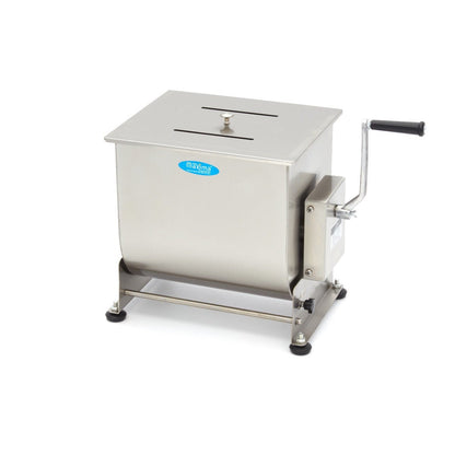 Maxima Meat Mixer 30L - 25kg Meat - Tilting Bowl - Single Axle - RVSVoordeel