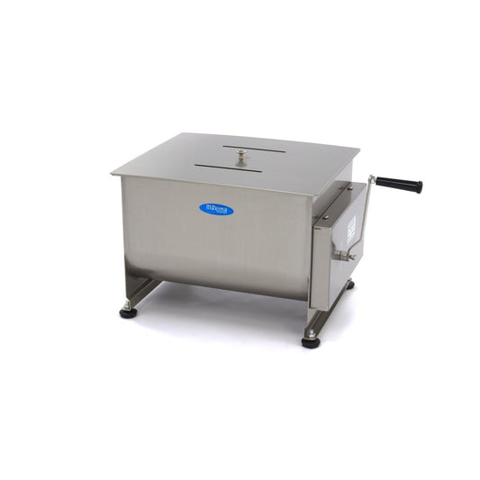 Maxima Meat Mixer 40L - 35kg Meat - Double Axle - RVSVoordeel