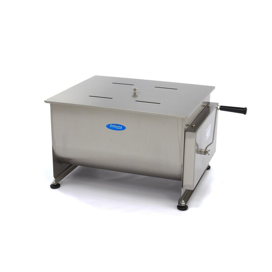 Maxima Meat Mixer 60L - 55kg Meat - Double Axle - RVSVoordeel