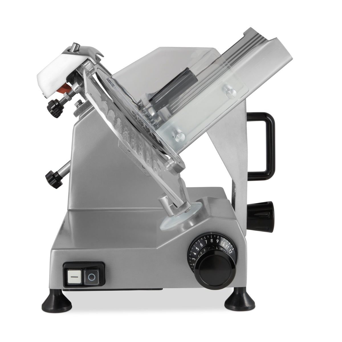 Maxima Meat Slicer Ø22cm Blade - teflon or serrated knife optional - RVSVoordeel
