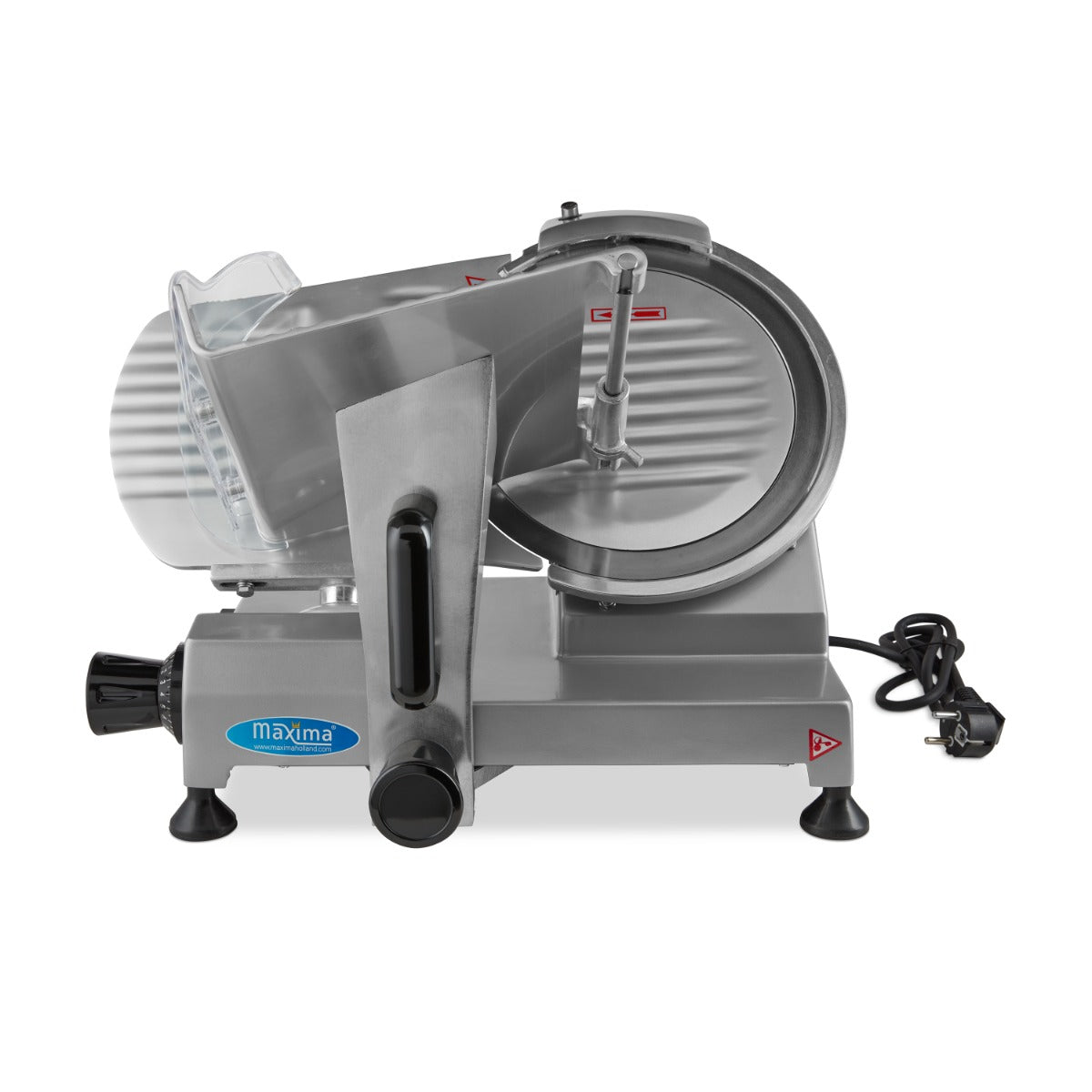 Maxima Meat Slicer Ø25cm Blade - teflon or serrated knife optional - RVSVoordeel