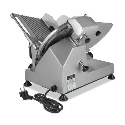 Maxima Meat Slicer Ø25cm Blade - teflon or serrated knife optional - RVSVoordeel