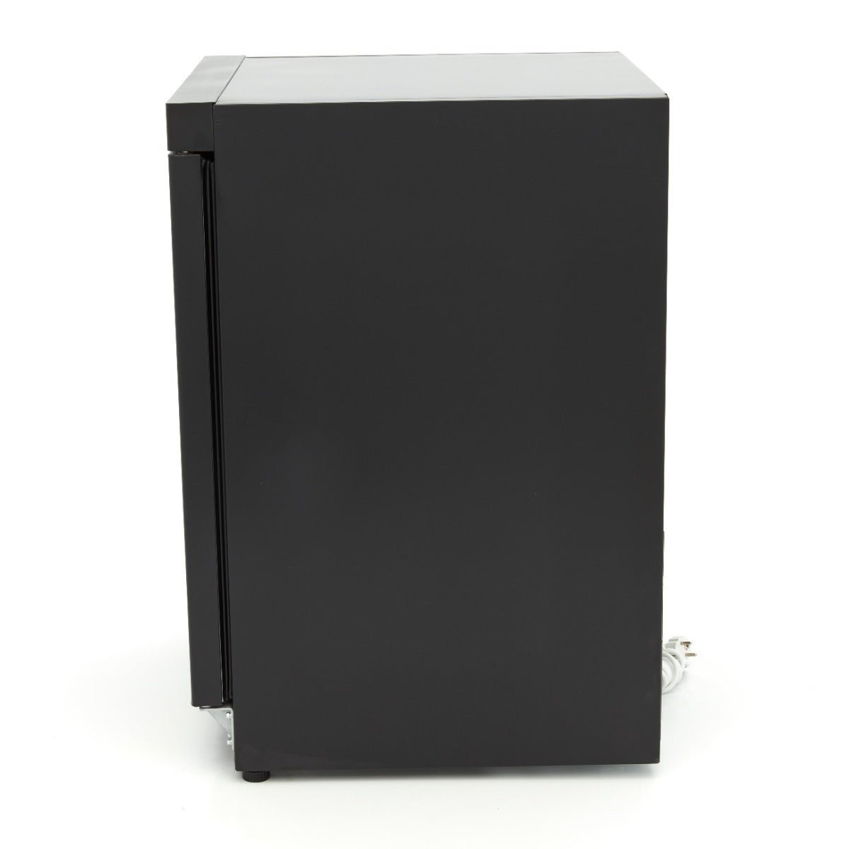 Maxima Mini Freezer 200L - 2 Fixed Shelves - Black - RVSVoordeel
