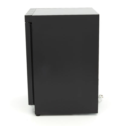 Maxima Mini Freezer 200L - 2 Fixed Shelves - Black - RVSVoordeel
