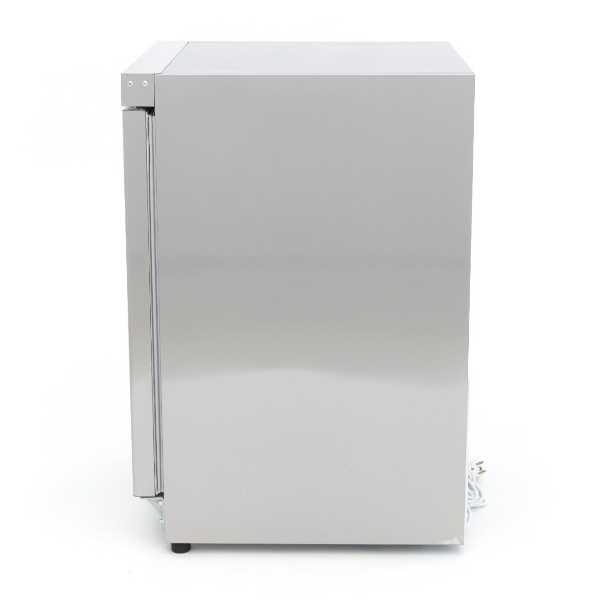 Maxima Mini Freezer 200L - 2 Fixed Shelves - Stainless Steel - RVSVoordeel