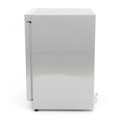 Maxima Mini Freezer 200L - 2 Fixed Shelves - Stainless Steel - RVSVoordeel