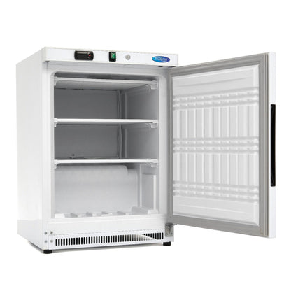 Maxima Mini Freezer 200L - 2 Fixed Shelves - White - RVSVoordeel