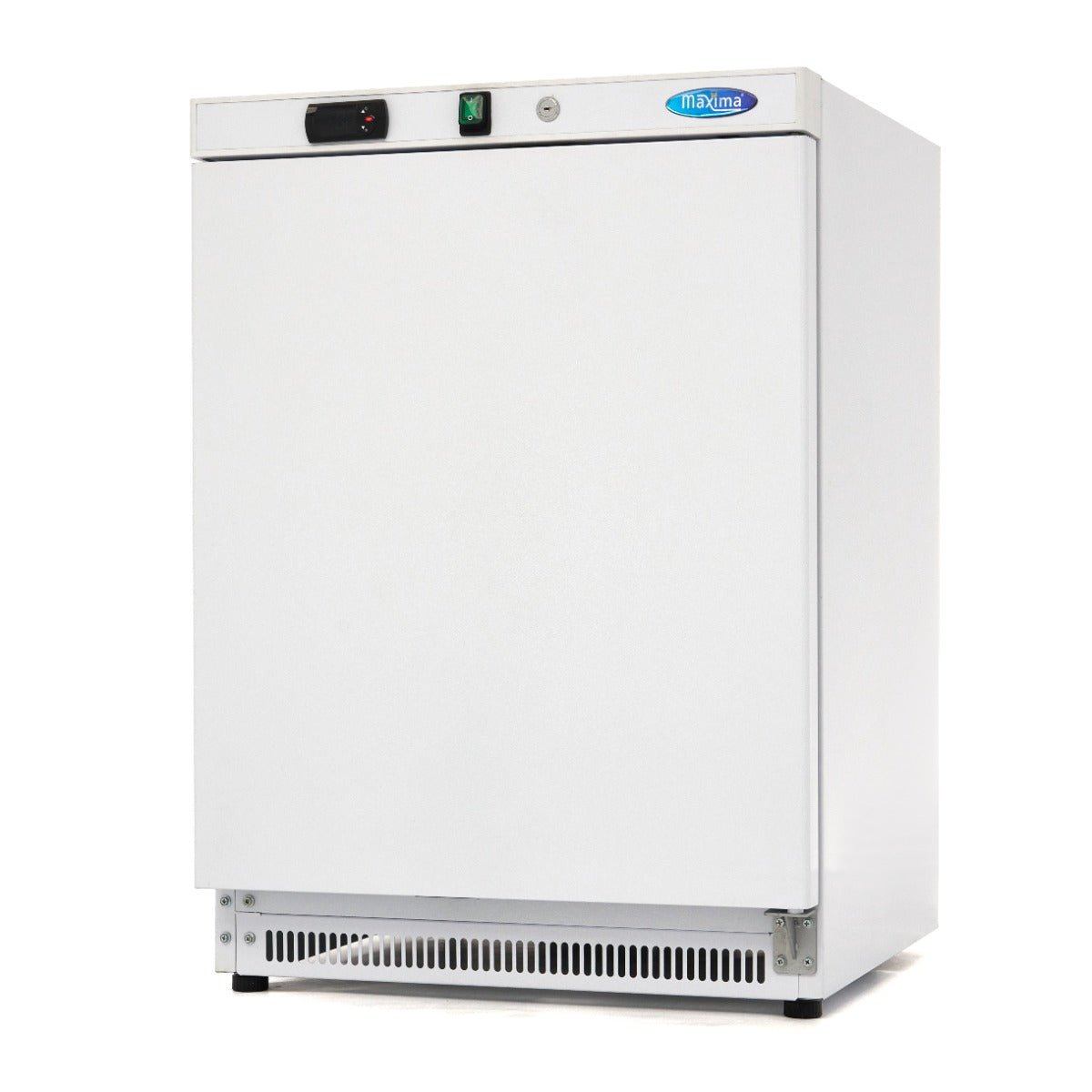 Maxima Mini Freezer 200L - 2 Fixed Shelves - White - RVSVoordeel