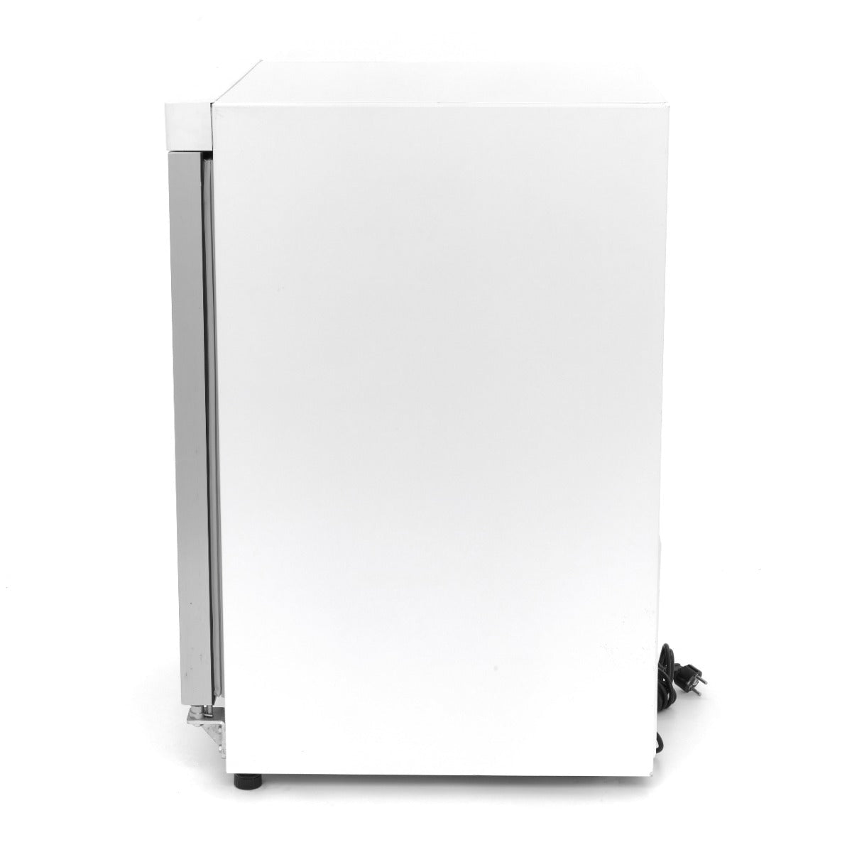Maxima Mini Freezer 200L with Glass Door - 2 Fixed Shelves - White - RVSVoordeel