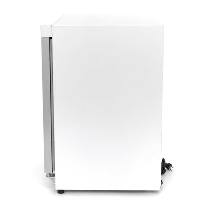Maxima Mini Freezer 200L with Glass Door - 2 Fixed Shelves - White - RVSVoordeel