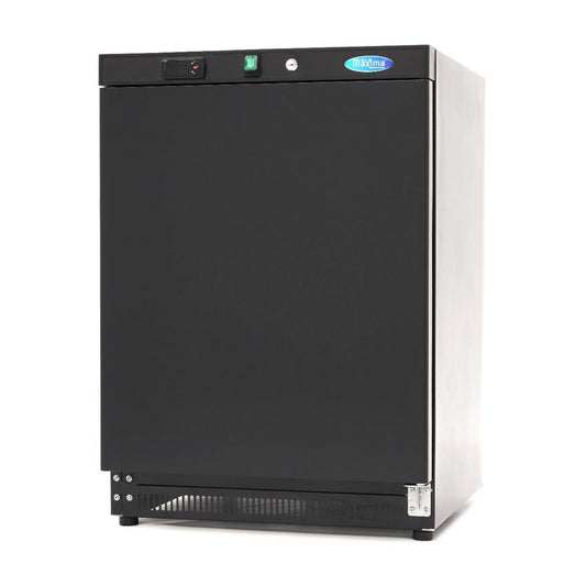 Maxima Mini Fridge 200L - 3 Adjustable Shelves - Black - RVSVoordeel